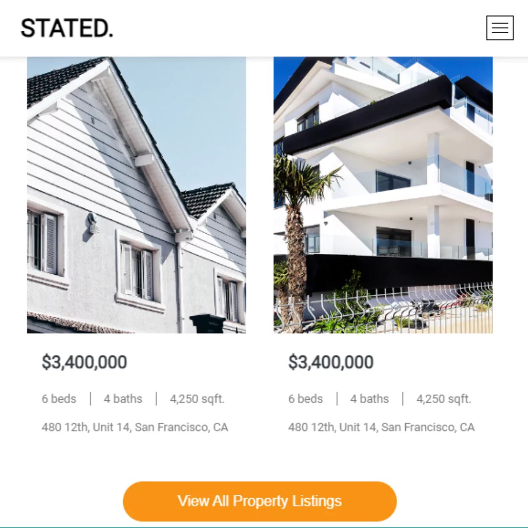 Responsive Real Estate site using HTML, CSS, and JavaScript (Source